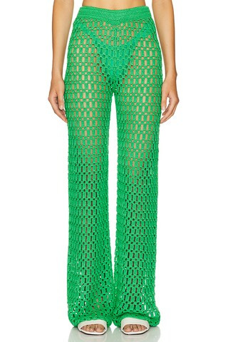 MORE TO COME Rue Pant in Kelly Green from Revolve.com | Revolve Clothing (Global)