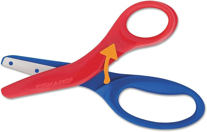 Fiskars Training Scissors for Kids 3+ with Easy Grip - Toddler Safety Scissors for School or Craf... | Amazon (US)
