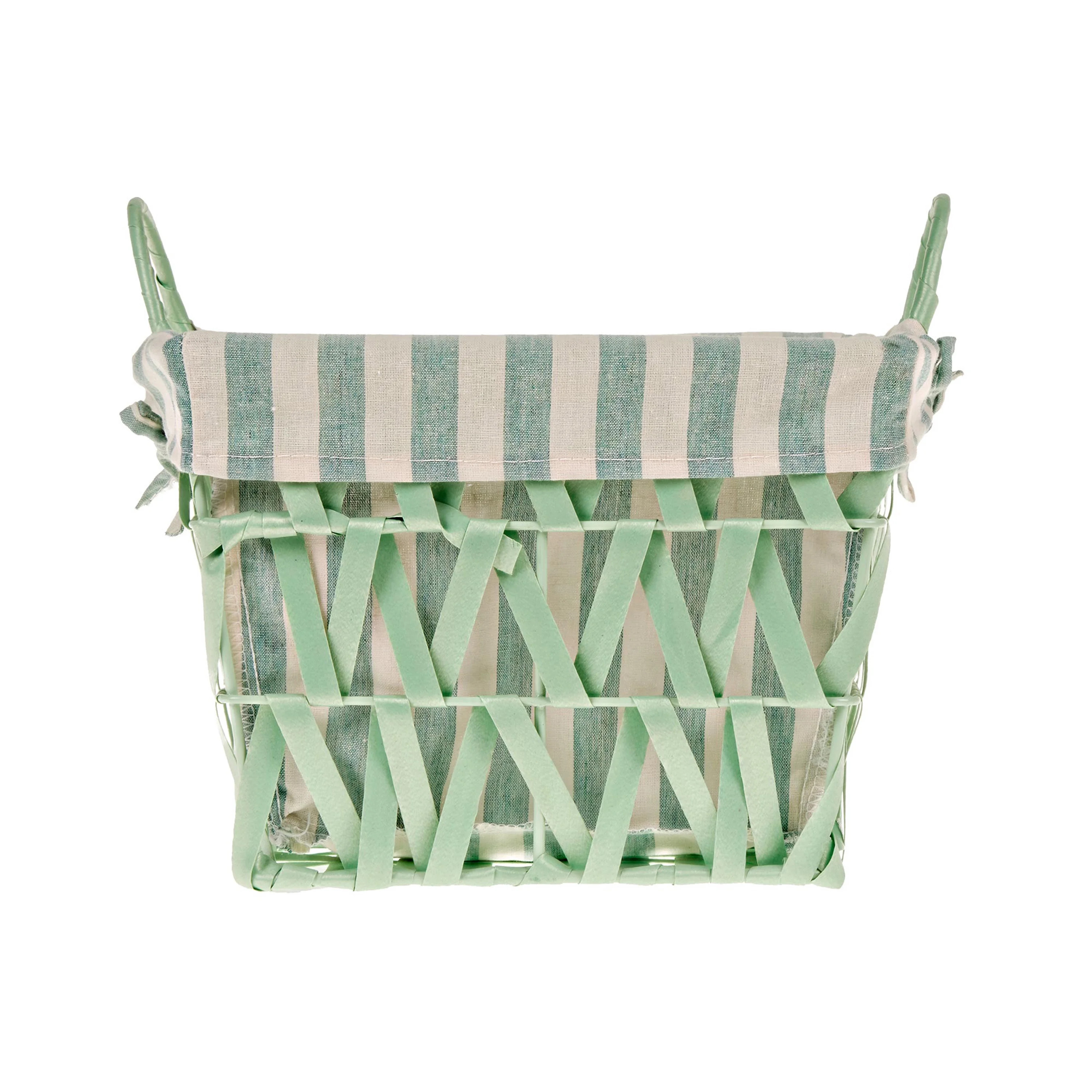 WAY TO CELEBRATE! Easter Vinyl Basket, Green - Walmart.com | Walmart (US)