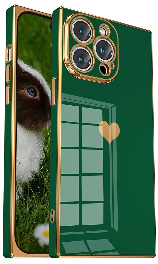 Tzomsze Case for iPhone 13 Pro Max Case,Cute Aesthetic Camera Lens Protection &Electroplate Reinf... | Amazon (US)