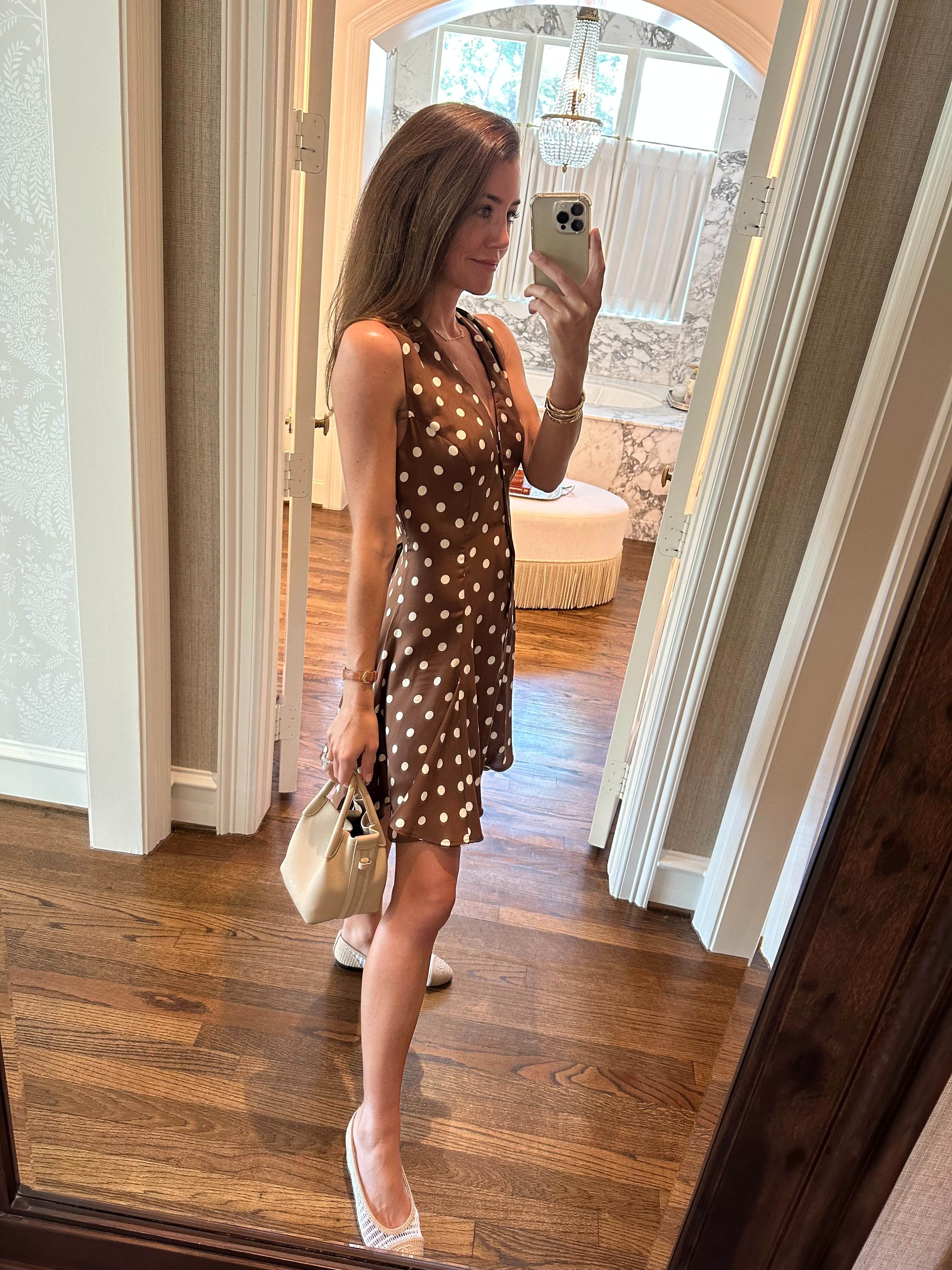 doen dress // loro piana bag // chanel flats 

 