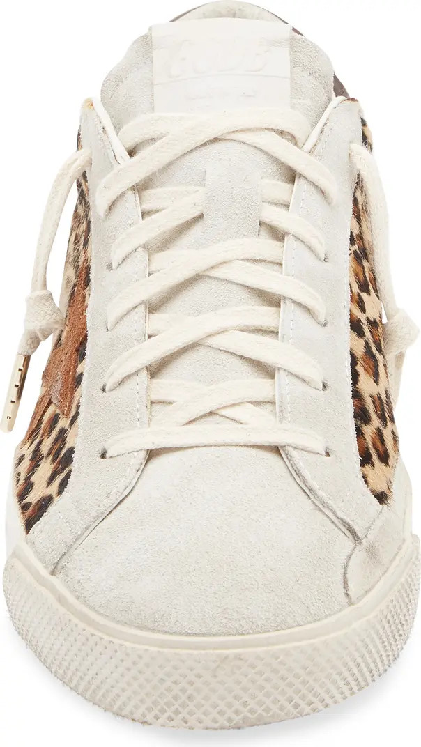 Super-Star Leopard Print Genuine Calf Hair Sneaker (Women) | Nordstrom