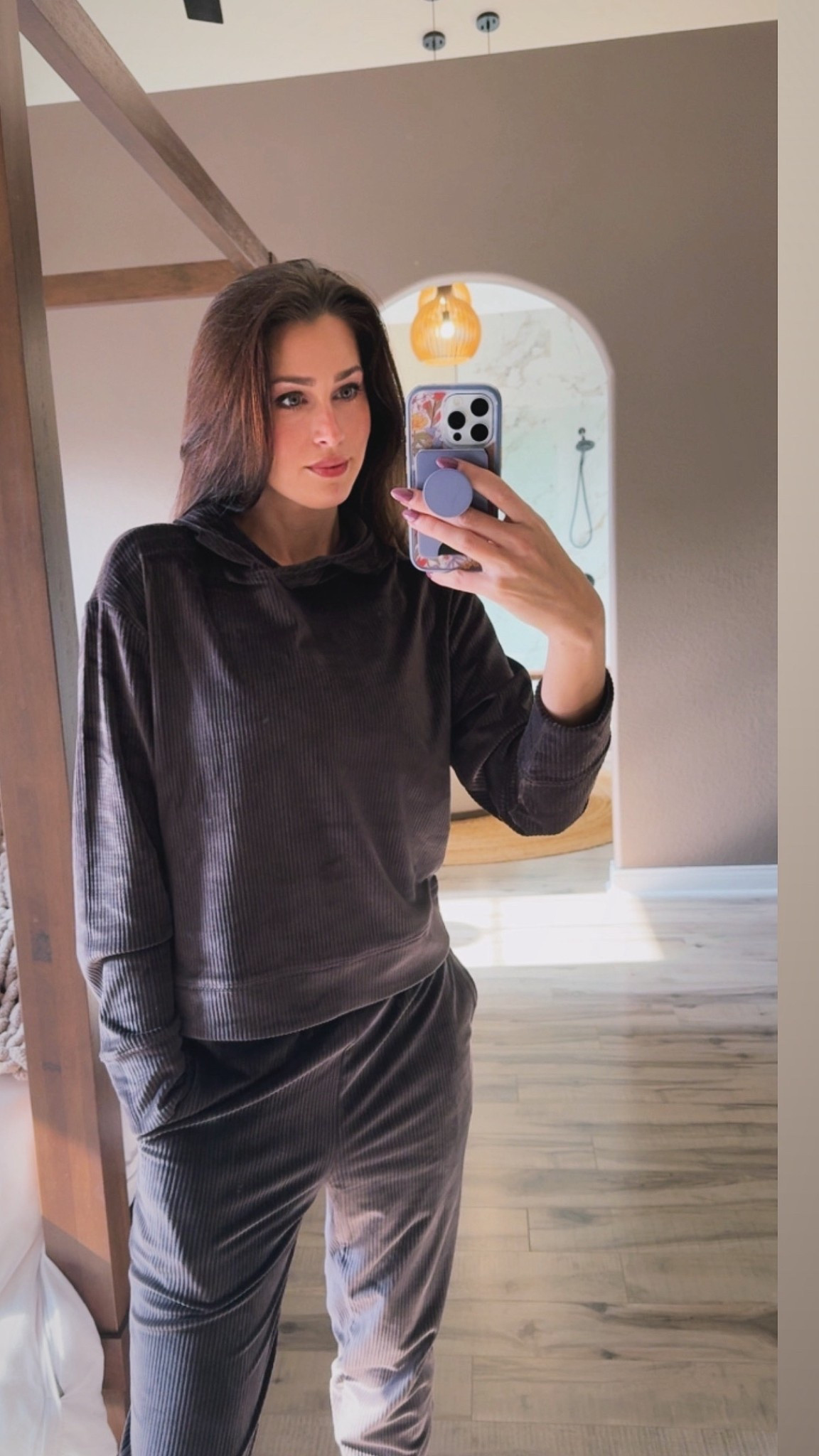 SO cozy and cute! They have multiple colors too. True to size, you can size up if you want on the top but  don’t size up in pants since there’s no drawstring just elastic! 

#LTKSeasonal #LTKHoliday #LTKFindsUnder50