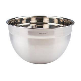 Stainless Steel Mixing Bowl - 7.5 Qt | The Home Depot