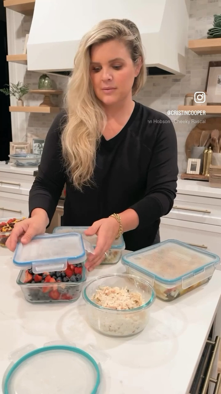 Spent all afternoon prepping some healthy snacks & sides that my family will either devour in one sitting or let rot in the fridge. Why is there no in between?!?

Here is what I made today - head to IG for more details

• Boiled eggs //
• Berries //
• Black beans, corn & tomatoes //
• Greek pasta salad //
• Zesty Pasta Salad //
• Chicken Salad //

What are some of your favorite easy prepped salad, sides & snacks?!?

#LTKSeasonal #LTKFamily #LTKHome