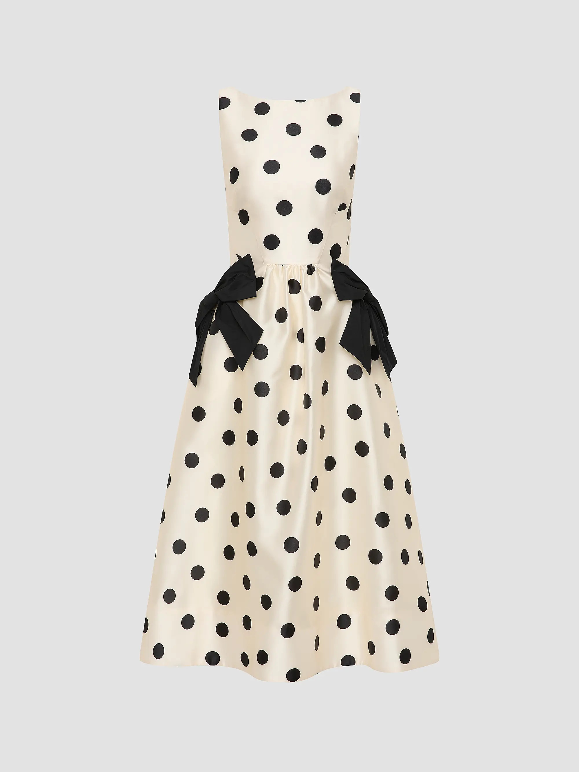 Rebecca Vallance Bacio Polka Dot Midi Dress | Saks Fifth Avenue | Saks Fifth Avenue