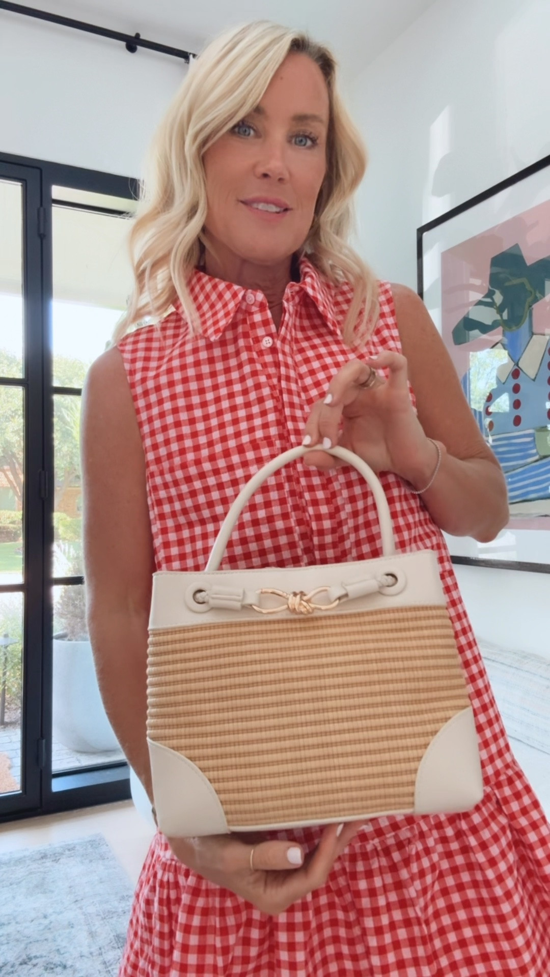 I’m always a fan of gingham and this dress is such a fresh, clean look!  Love.
Dress: xs

#LTKootd #LTKSeasonal #LTKOver40