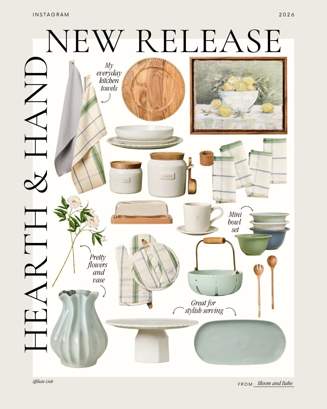 Just in from Hearth & Hand and every piece feels thoughtfully made. Soft textures, neutral tones, and details that work beautifully in everyday spaces.

#LTKfoodie #LTKSeasonal #LTKHome
