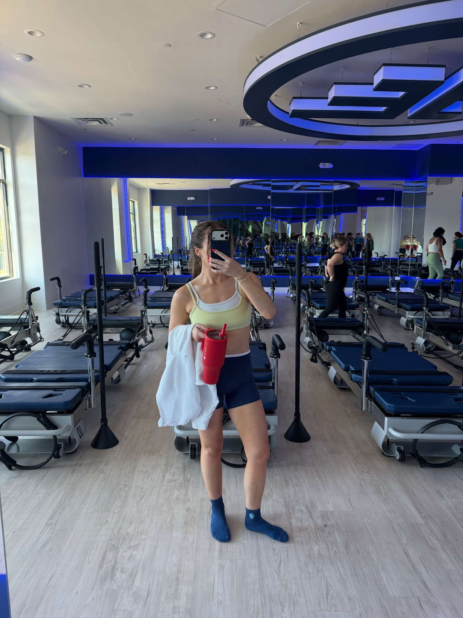 workout ootd 
wearing small in both 

#LTKootd #LTKfitnessgoals