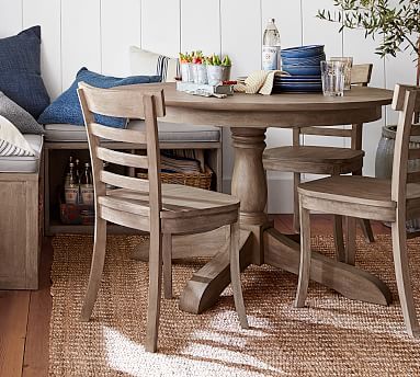 Owen Pedestal Extending Dining Table | Pottery Barn (US)