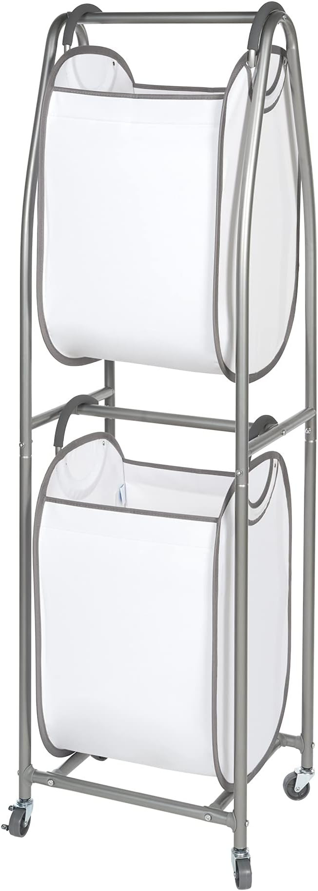 NEATFREAK - 2 Tier Laundry Sorter - Laundry Hamper With Wheels & 2 x Laundry Basket Tote Bags For... | Amazon (US)