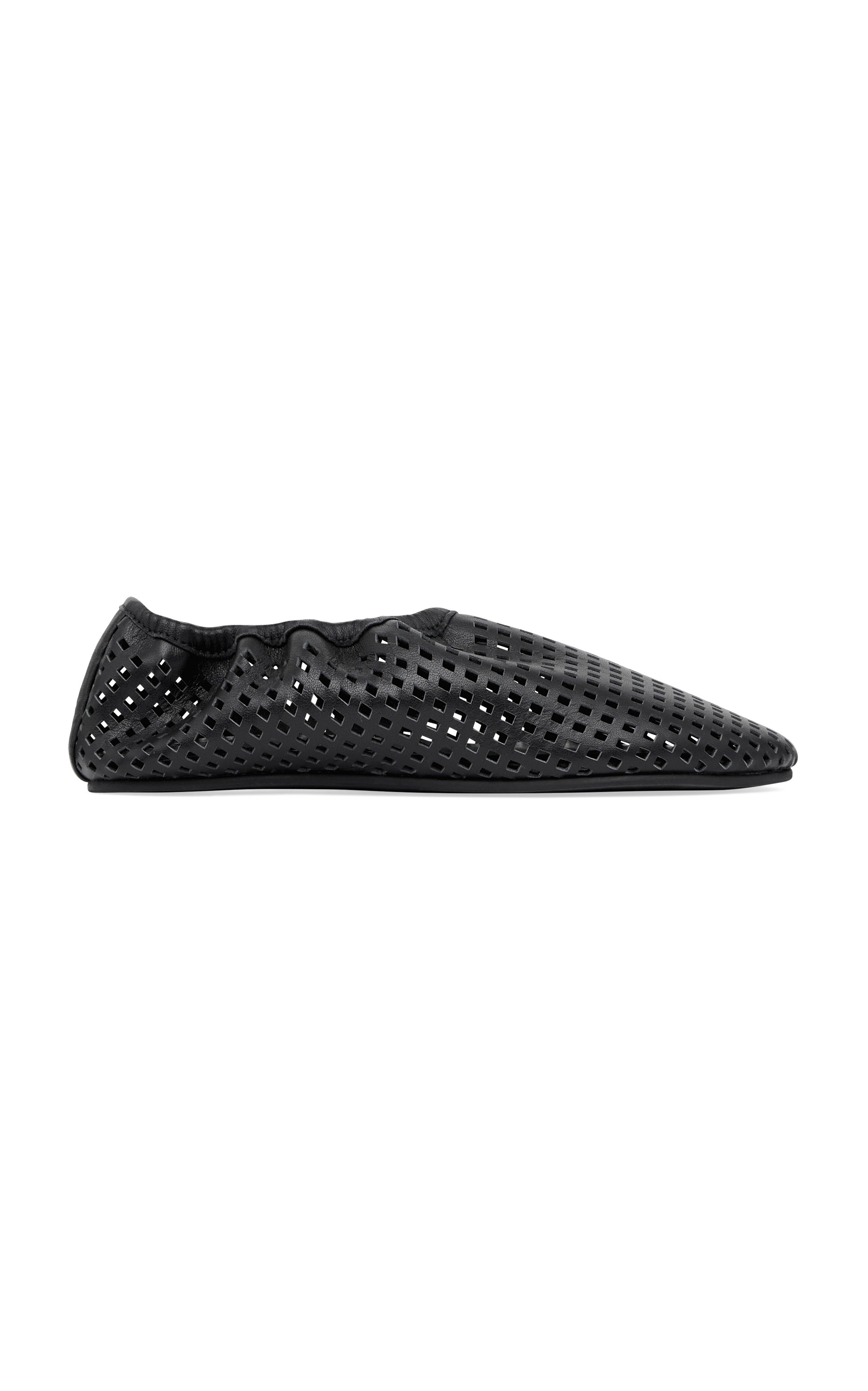 Perforated Leather Ballet Flats | Moda Operandi (Global)