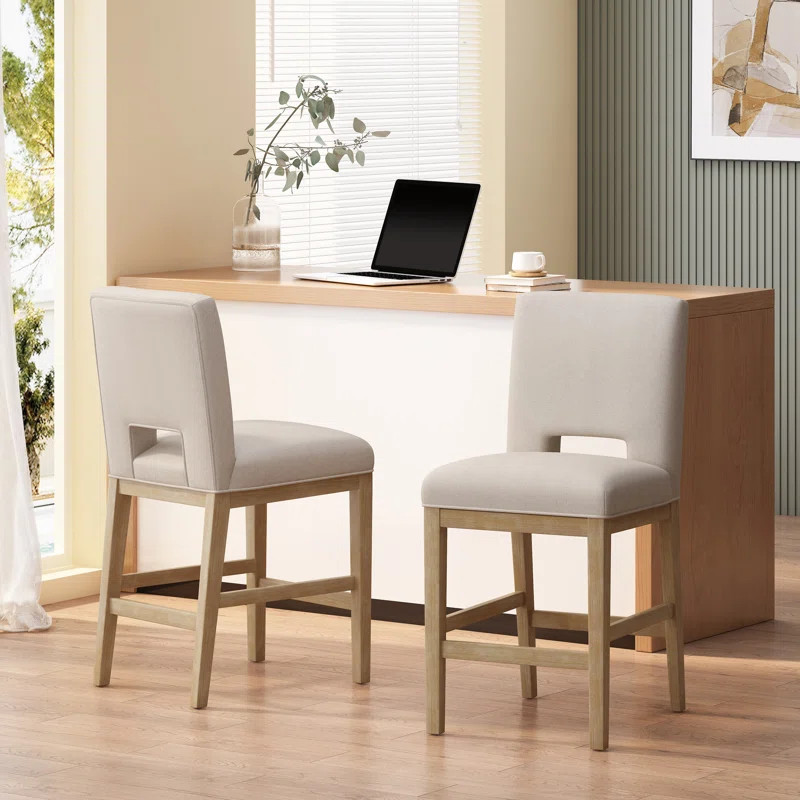 Mehrimah Bar Stool (Set of 2)See More by Gracie OaksRated 5 out of 5 stars.5.02 Reviews$319.99($1... | Wayfair Professional