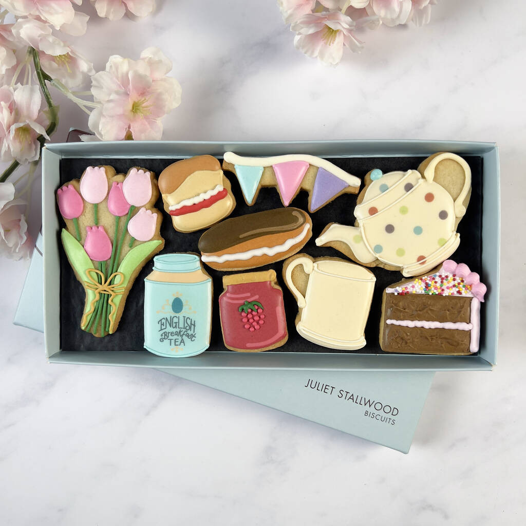 Deluxe Afternoon Tea Biscuit Box | Not On The High Street