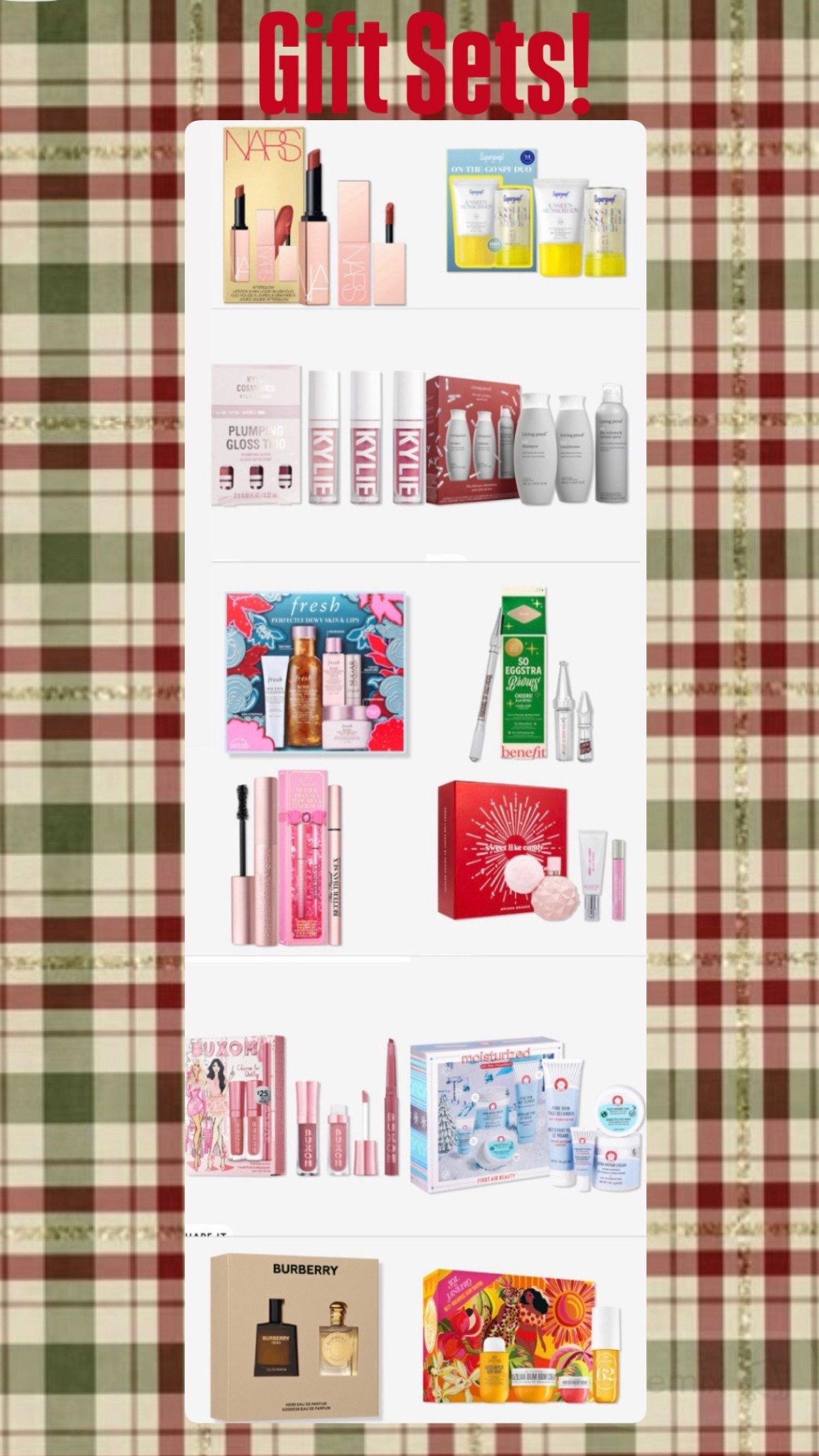 Gift sets! 

Last-minute gifts
Beauty lover
Gift idea
Stocking stuffers