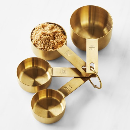 Williams Sonoma Gold Measuring Cups, Set of 4 | Williams-Sonoma
