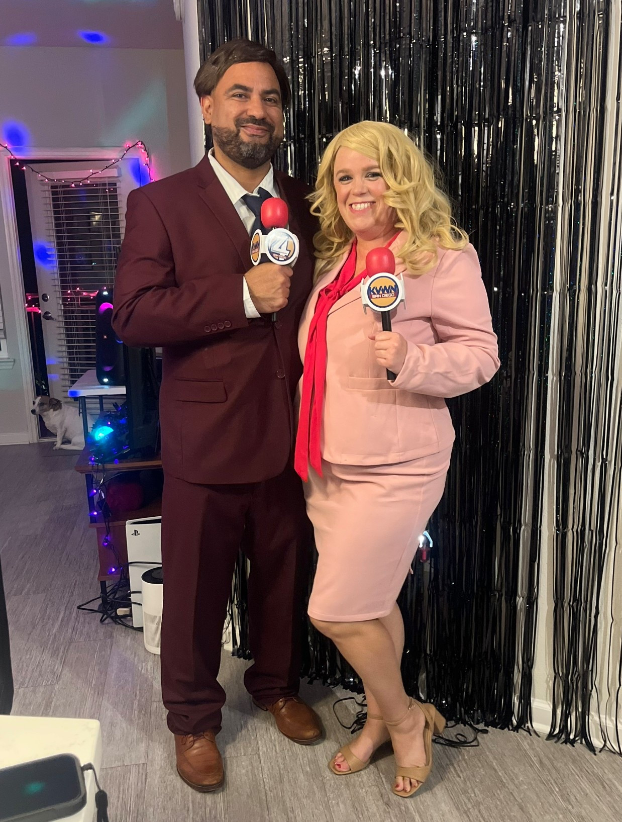 Veronica corningstone and Ron burgundy! Anchorman 

#LTKWorkwear #LTKSeasonal #LTKItBag