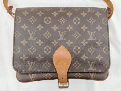 Louis Vuitton M51252 Cartouchiere GM Brown Monogram Leather Shoulder Bag  | eBay | eBay CA