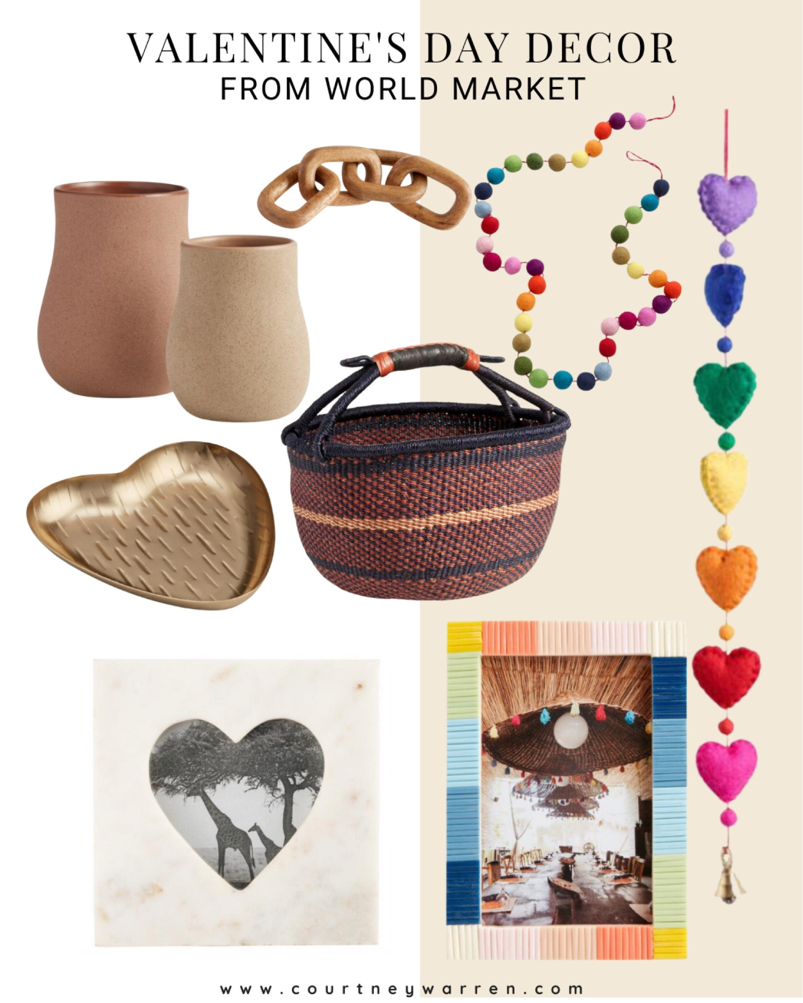 Valentine’s Day decor from world market 

Neutral Valentine’s Day decor 
Valentine day decor
Home decor 


#LTKSeasonal #LTKunder50 #LTKhome