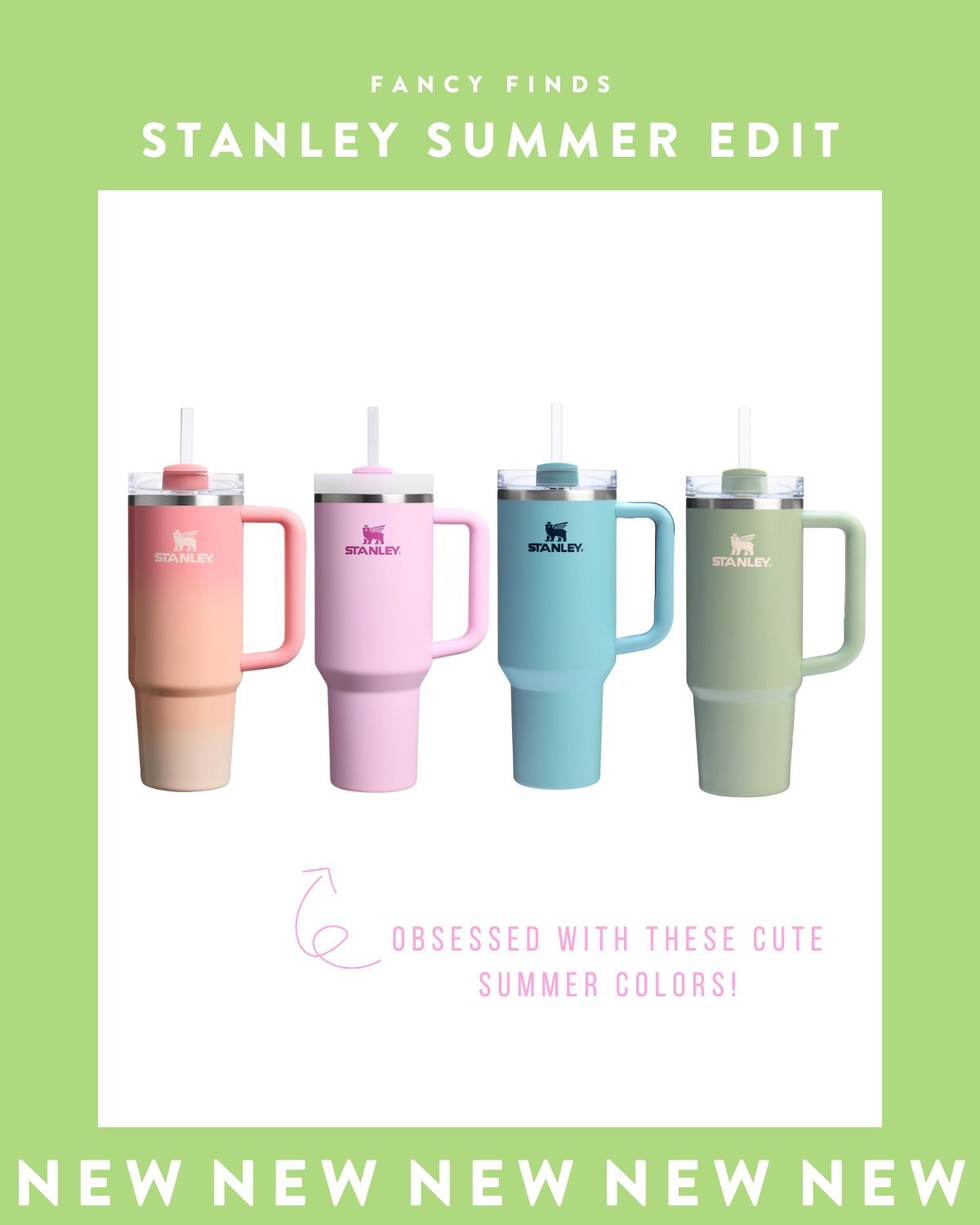 Obsessed with these fun Stanley Cup colors for summer. They're basically perfection for sip-worthy style all season long.

#LTKHome #LTKFindsUnder50 #LTKSeasonal