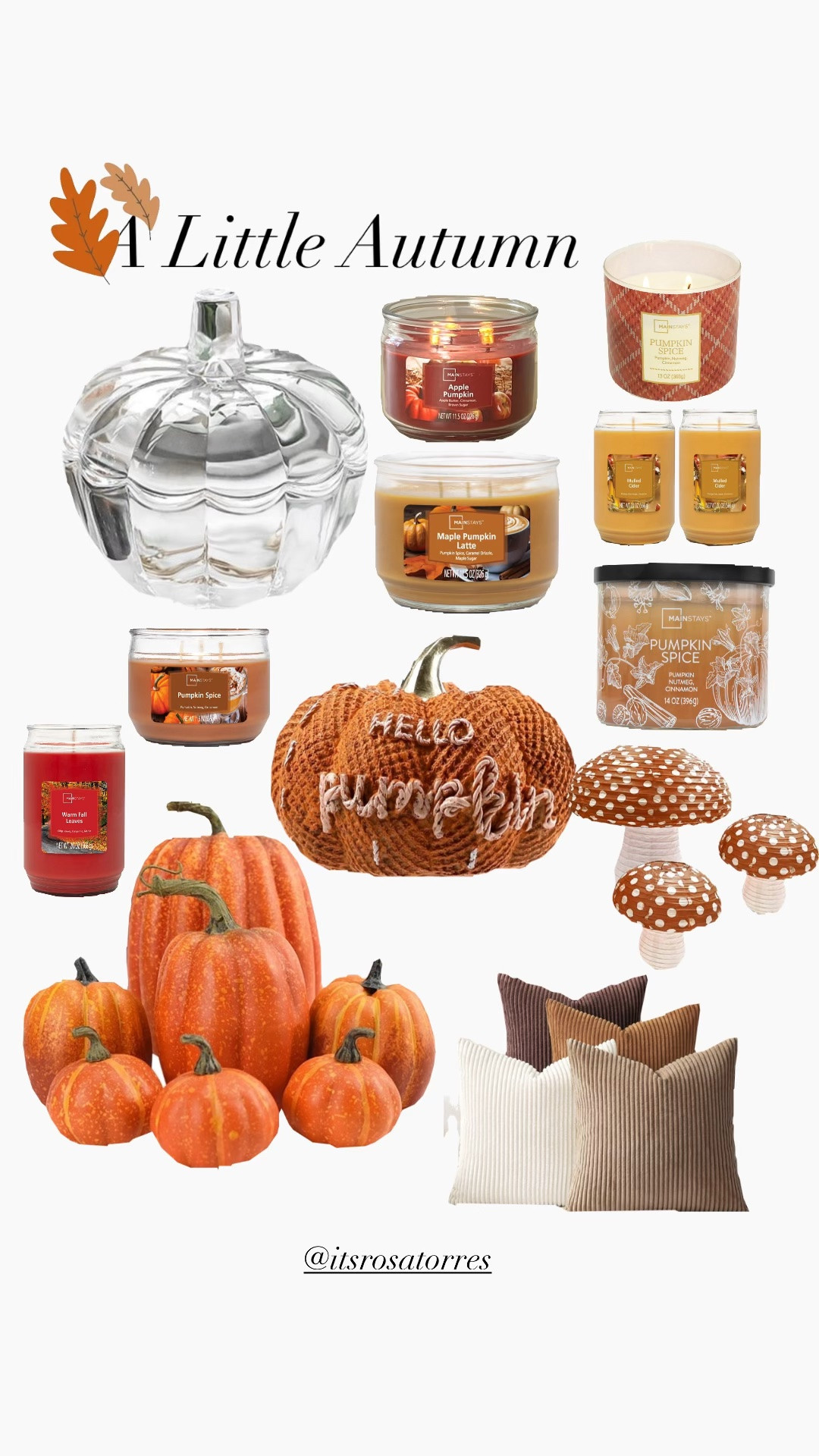 Code orange at Walmart they have some of their candles and decor online! For all those fall girls. 


#fall #autumn #codeorange #fallcandles #pumpkins #walmart #pumpkinspicecandles #autumncandles

#LTKSeasonal #LTKHome #LTKmomlife