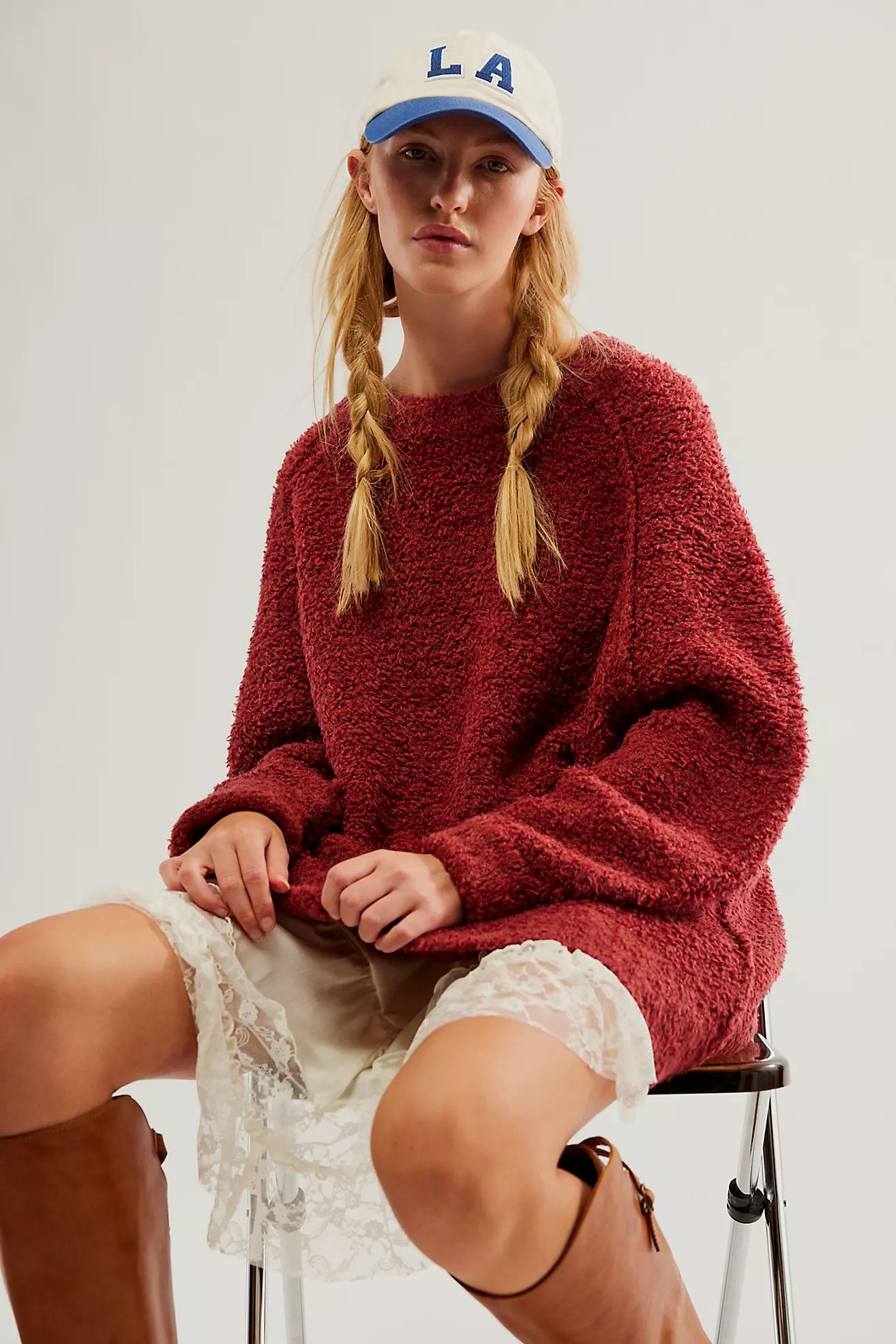 Teddy Sweater Tunic | Free People (Global - UK&FR Excluded)