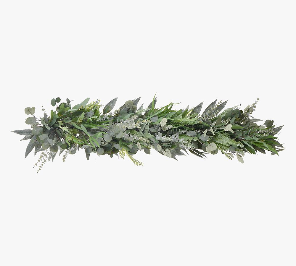 Faux Eucalyptus Mix Garland | Pottery Barn (US)