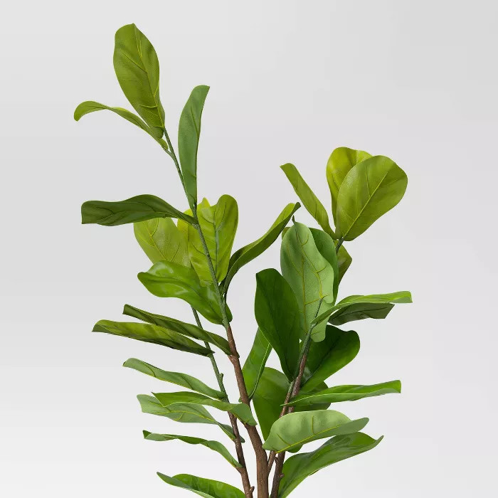72" Artificial Fiddle Leaf Tree in Pot - Threshold™ | Target