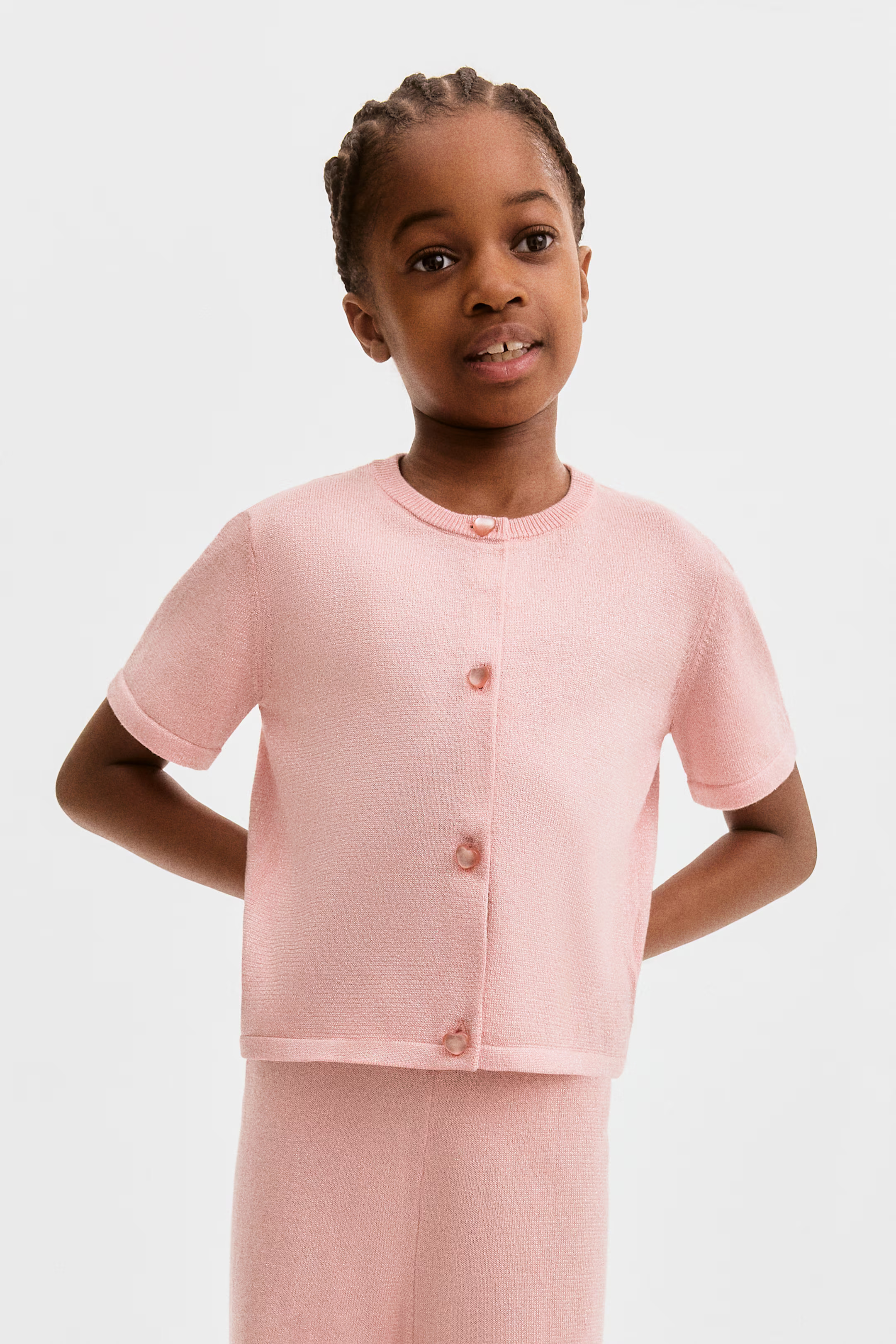 Fine-Knit Glittery Cardigan | H&M (US + CA)