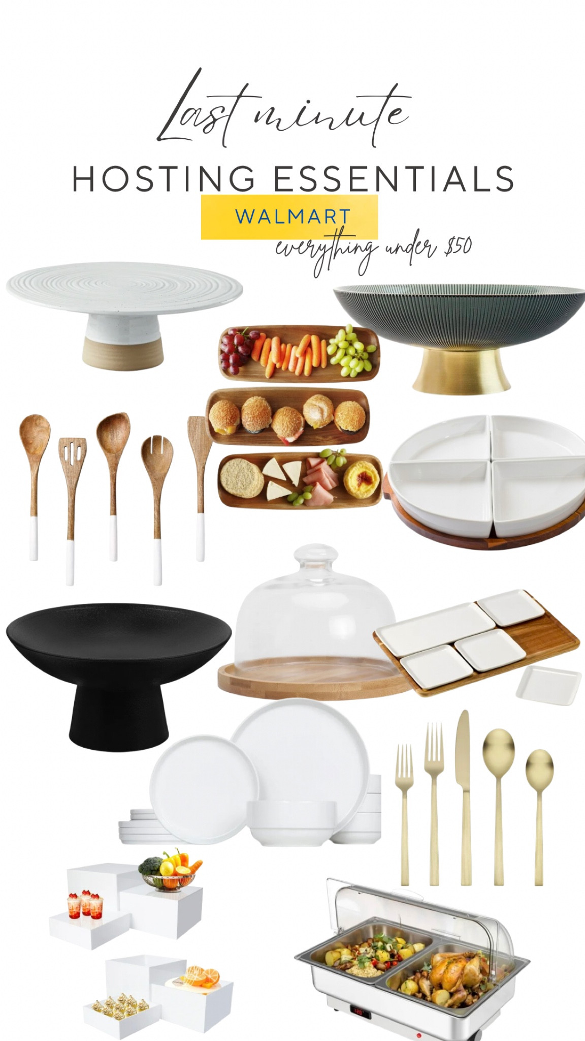 Hosting essentials at a steal. #walmartfinds #walmarthome #dining 

#LTKSaleAlert #LTKFindsUnder50 #LTKHome