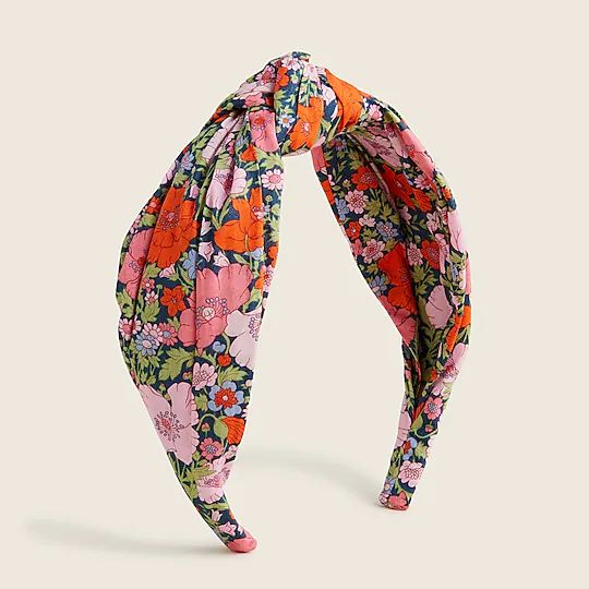 Knot headband in Liberty® print | J.Crew US