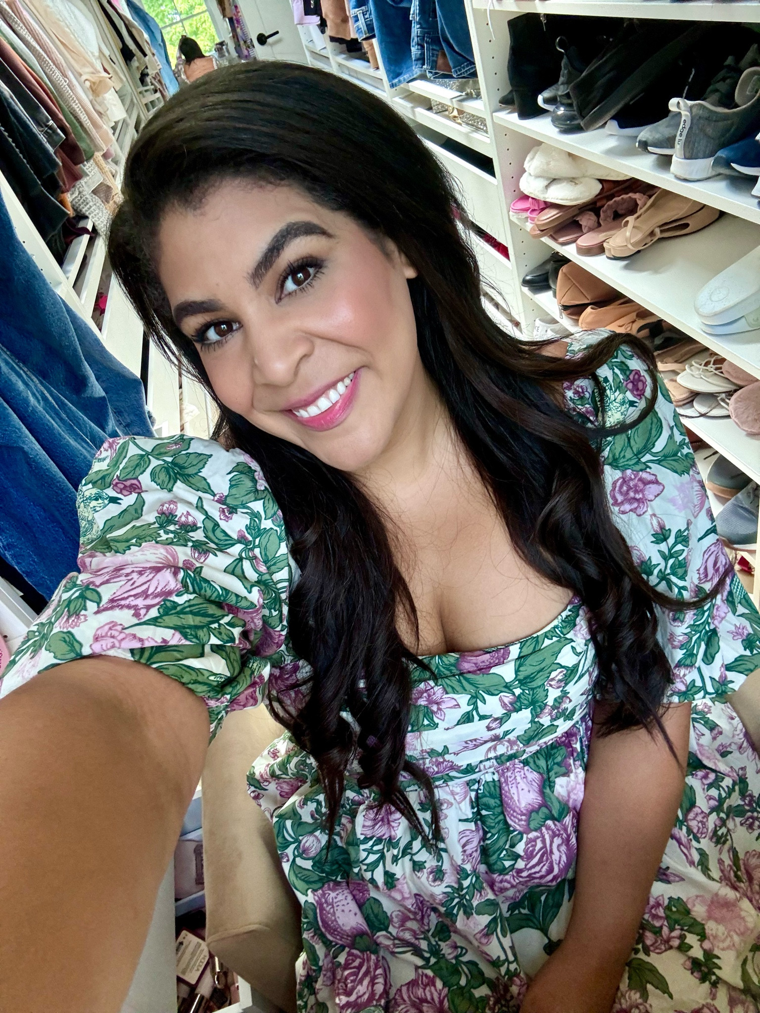 Today’s easy summer makeup look! I am loving this Tarte foundation & this Clarins lip stain is incredible! Use code “QUEENCARLENE” for 15% off Tarte.com 🫶🏽

#LTKMidsize #LTKBeauty #LTKSummerSales