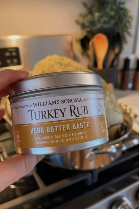 Williams Sonoma turkey rub seasoning 🤌🏻 should’ve shared this before thanksgiving, but the first time I made a turkey I used one of their rubs and it turned out sooo good! so now I use one every year!


#LTKHoliday #LTKhome #LTKfamily