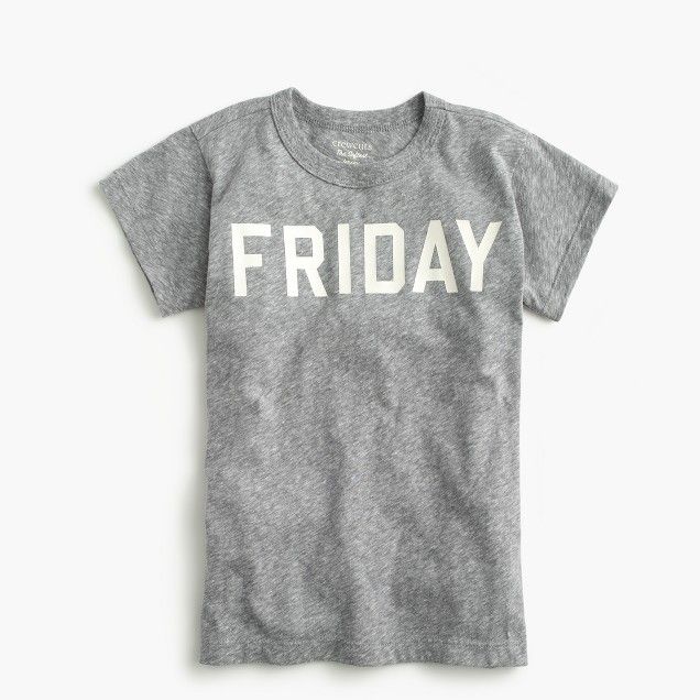 https://www.jcrew.com/p/boys_category/graphicsshop/graphictshirts/boys-friday-tshirt-in-the-softest- | J.Crew US