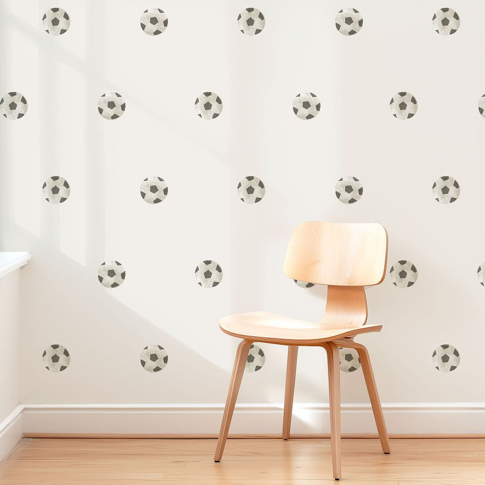 Mej Mej Soccer Peel &amp; Stick Wall Decals | West Elm (US)