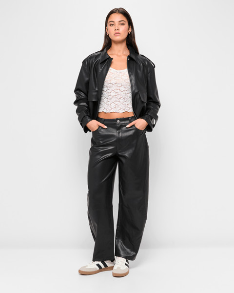 PU Barrel Leg Pants - Lily Loves | Target AU