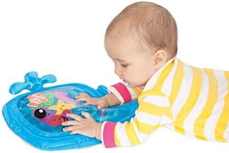 Infantino Pat & Play Water Mat - Whale Themed Water Mat for Infants and Older Babies, Tummy Time ... | Amazon (US)