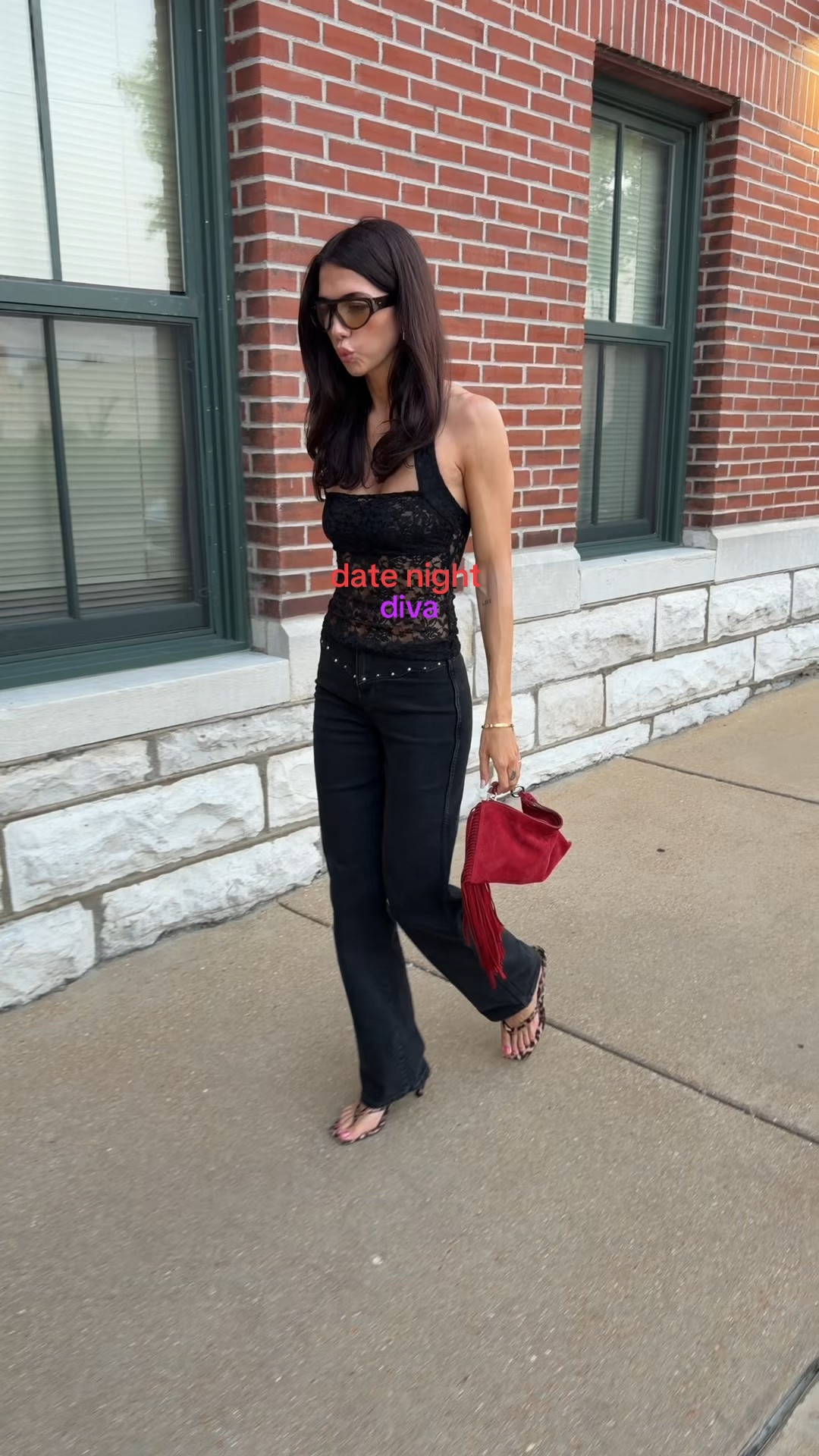 Date night outfit! S in top, 23 in jeans! Size down bc of stretch!!!! Linked similar bags! Sunglasses are Vincent boulevard

#LTKgrwm #LTKootd #LTKTall