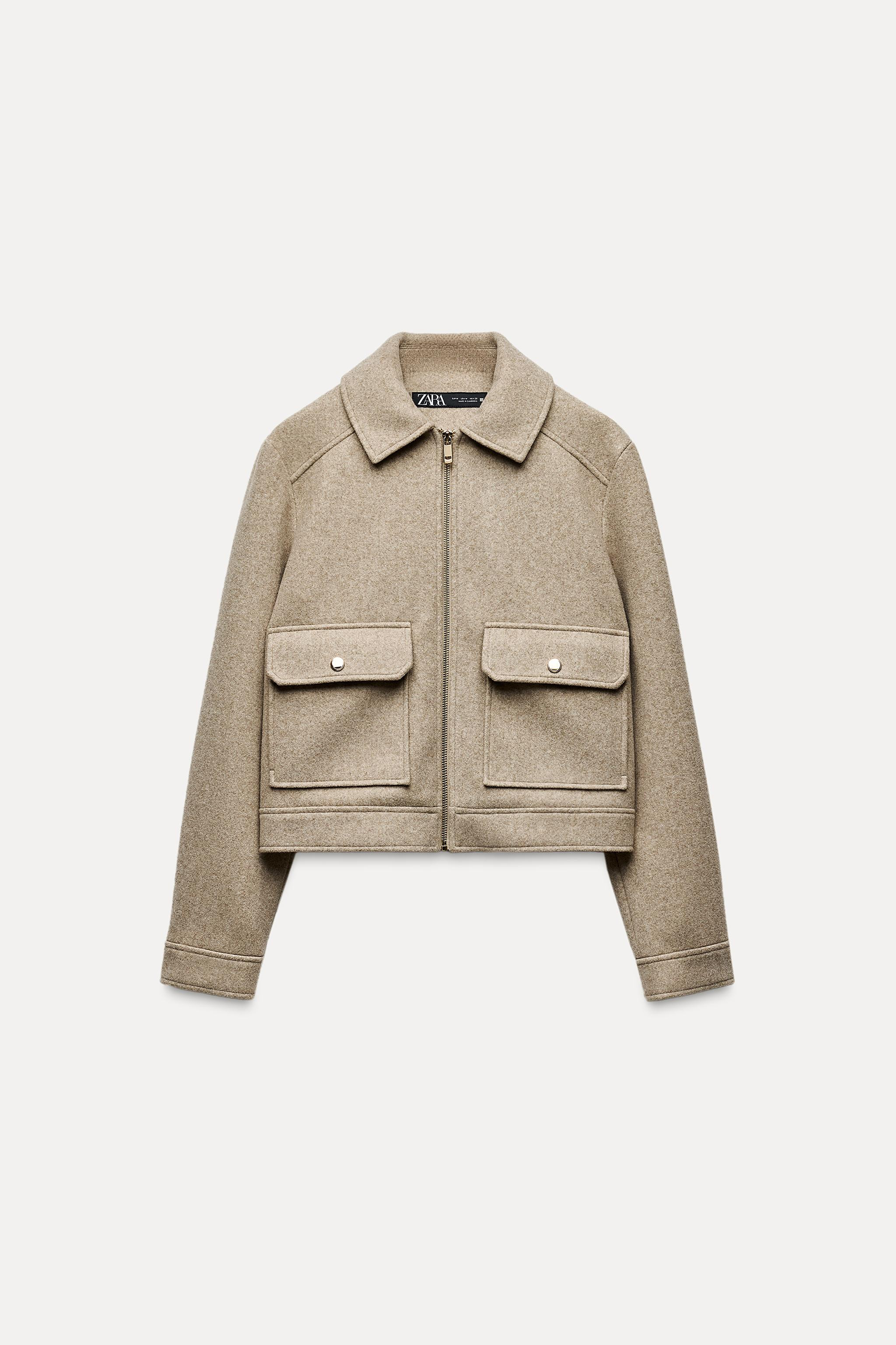 SOFT ZIPPERED JACKET | Zara US