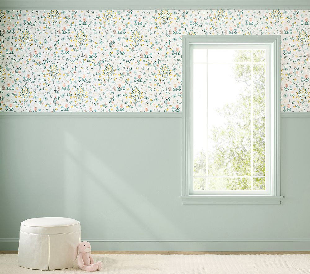 Lemon Wallpaper | Pottery Barn Kids
