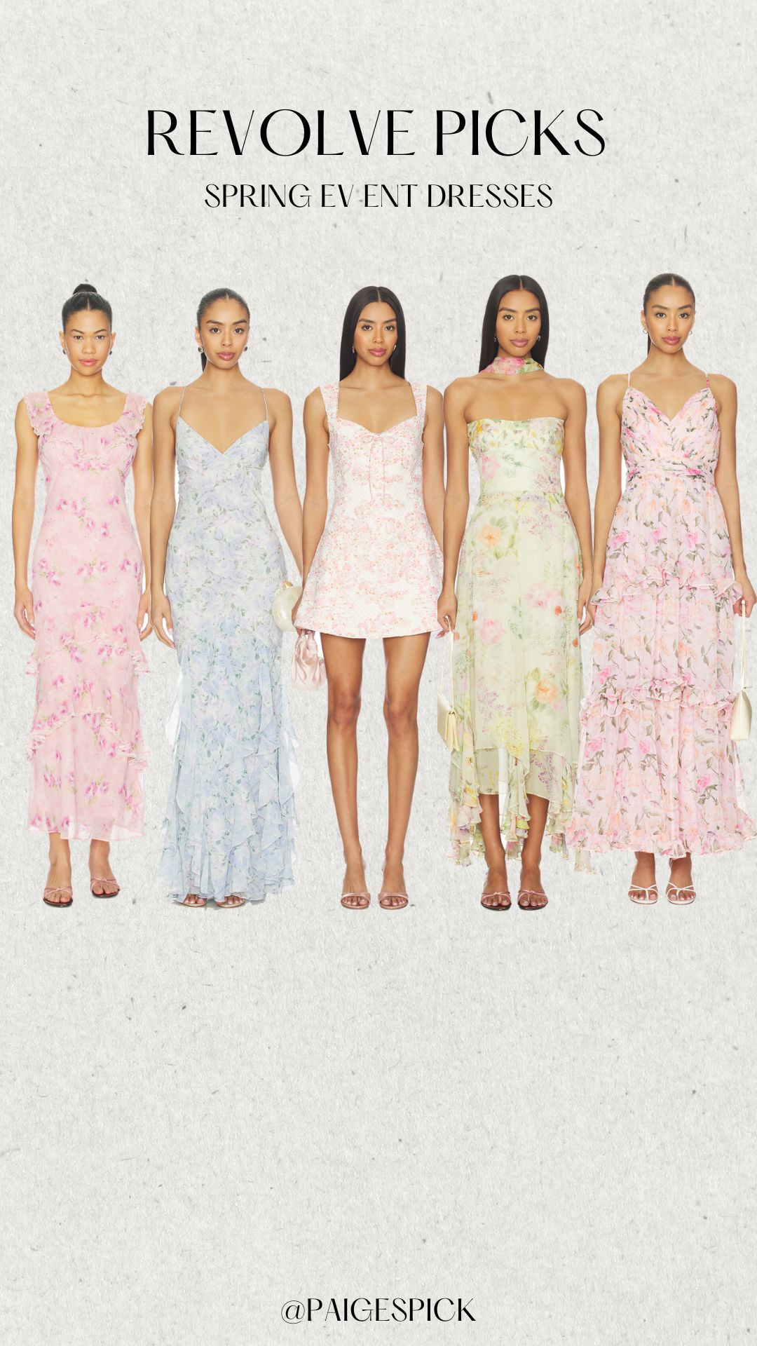 Semi-formal spring outfit inspo = sorted 🌸✨
Sharing my favorite Revolve semi-formal spring dresses — the perfect balance of polished, feminine, and effortless for all your upcoming events.

This edit includes chic midi dresses, elevated mini dresses, satin styles, soft pastels, florals, and timeless silhouettes that work for:
💐 Spring weddings (semi-formal dress code)
🥂 Bridal & baby showers
🌷 Graduations & daytime events
✨ Date nights & special occasions

If you’re searching for what to wear to a semi-formal event, spring semi-formal dresses, Revolve event outfits, or chic spring occasionwear, these are easy, go-to options. 

 #LTKdresses #LTKwedding #LTKpartywear