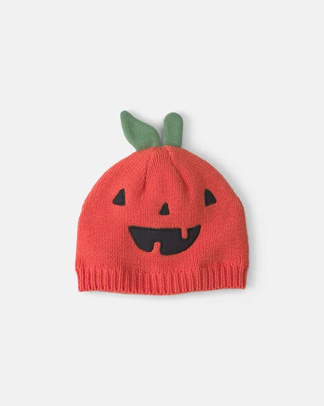 Baby Halloween Pumpkin Knit Hat - Orange | Carter's Inc
