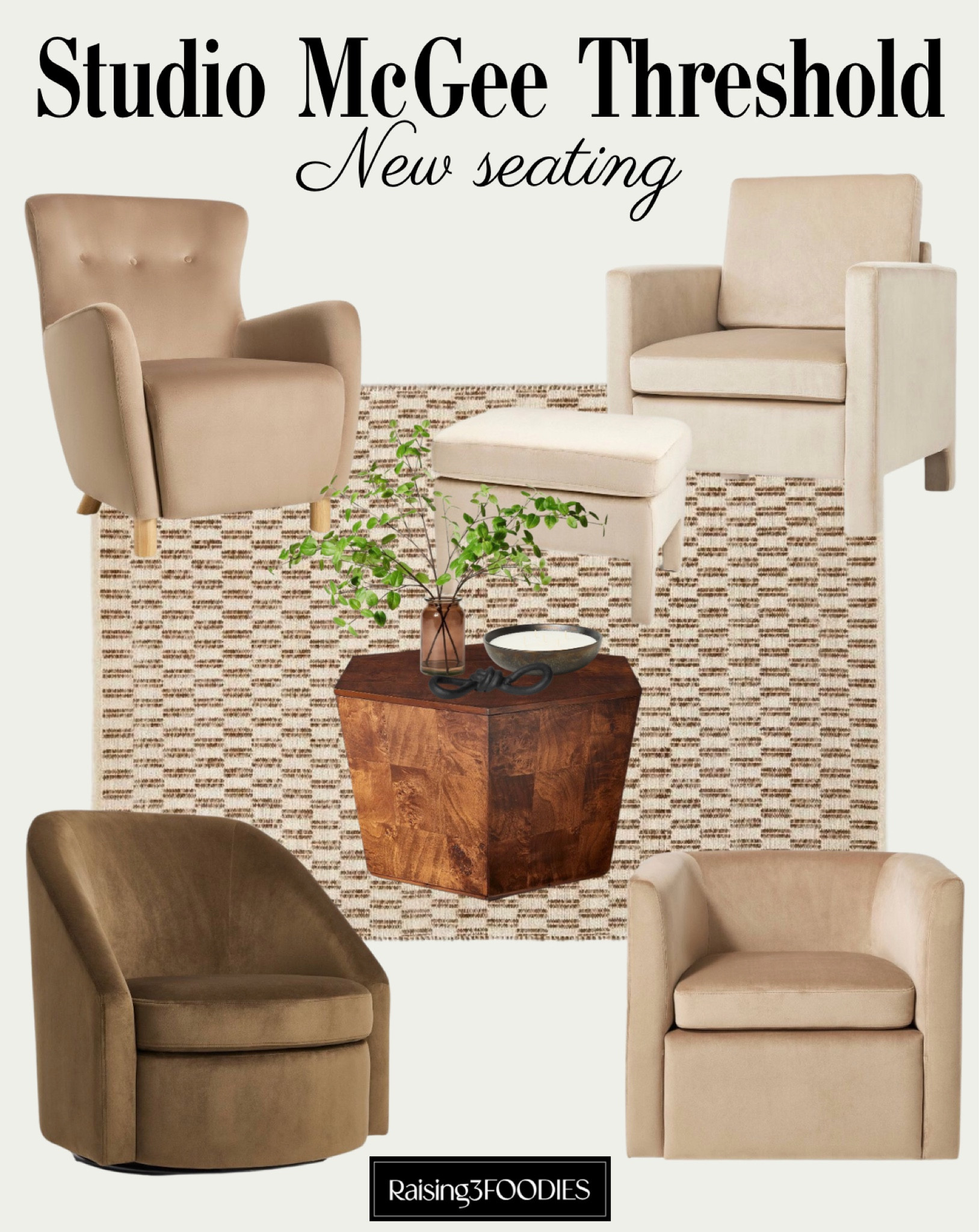 Studio McGee Threshold for Target.  New Arrival Furniture 


Living Room, home decor, entryway, bedroom, dining, art affordable designer look for less, rug

#LTKstyletip #LTKhome