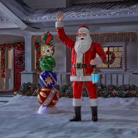 8 ft animatronic Santa, Home Depot Christmas decor

#LTKSeasonal #LTKhome #LTKHoliday