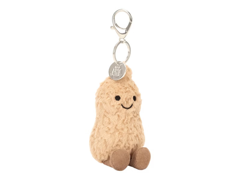 Jellycat Amuseables Peanut Bag Charm APN4BC | StockX