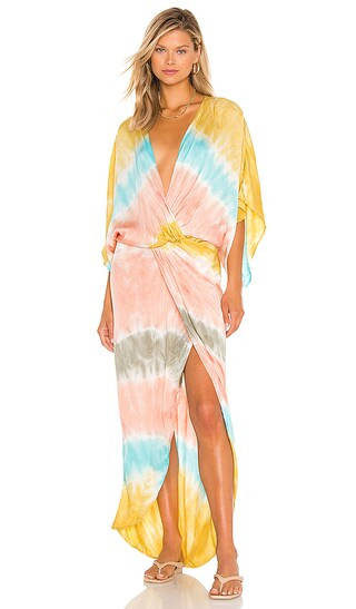 Siren Maxi Dress in Pink Sands Strata Wash | Revolve Clothing (Global)