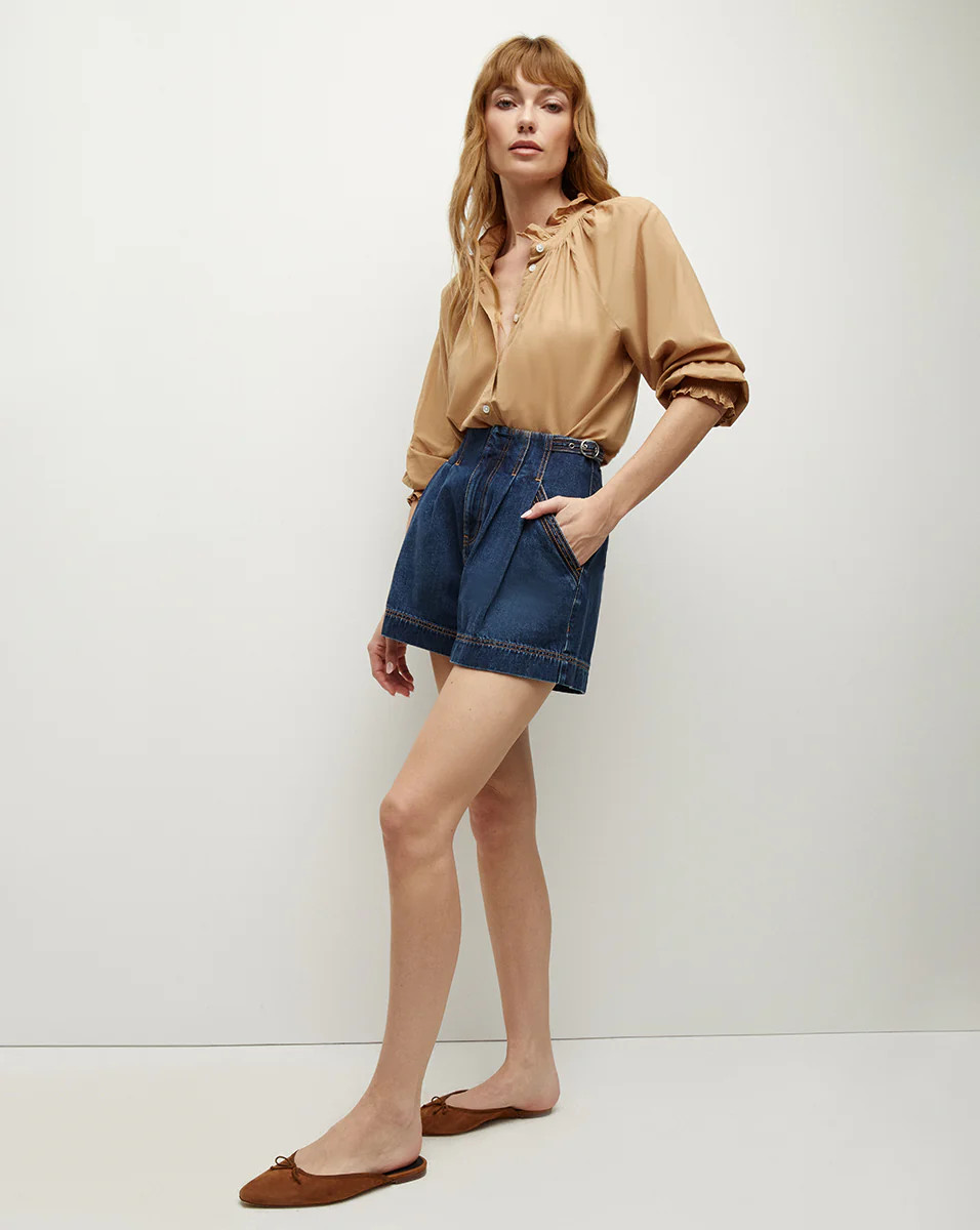 Jaffe Denim Short | Veronica Beard