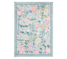Floral Washable Rug | Pottery Barn Kids