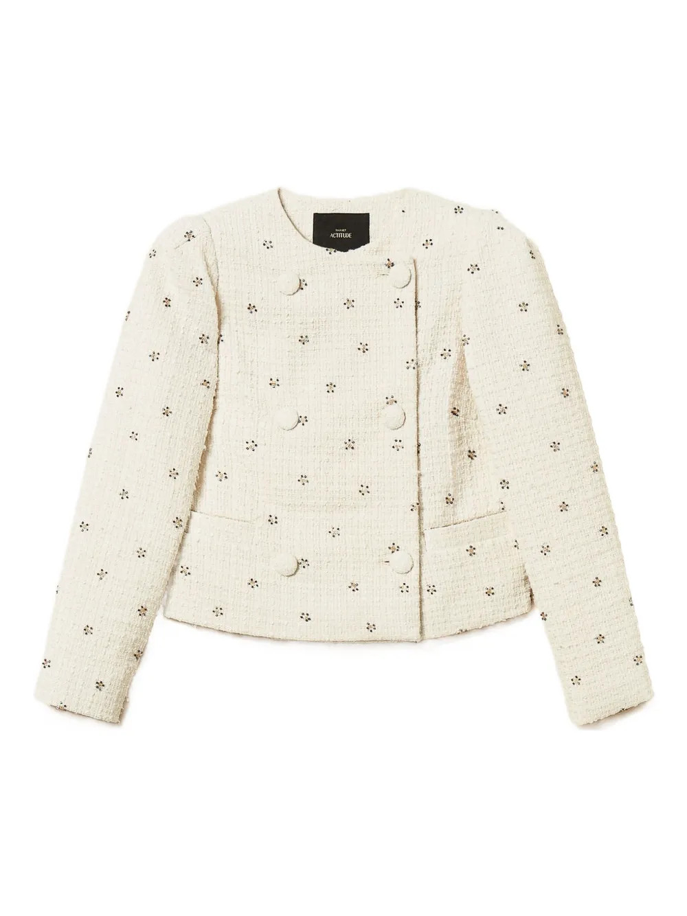 TWINSET Giacca Con Decorazione | Bianco | FARFETCH IT | Farfetch Global