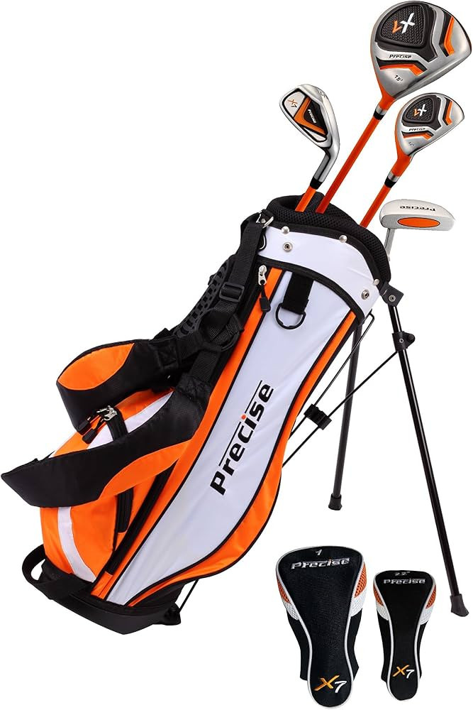 PreciseGolf Co. Precise X7 Junior Complete Golf Club Set for Children Kids - 3 Age Groups Boys & ... | Amazon (US)